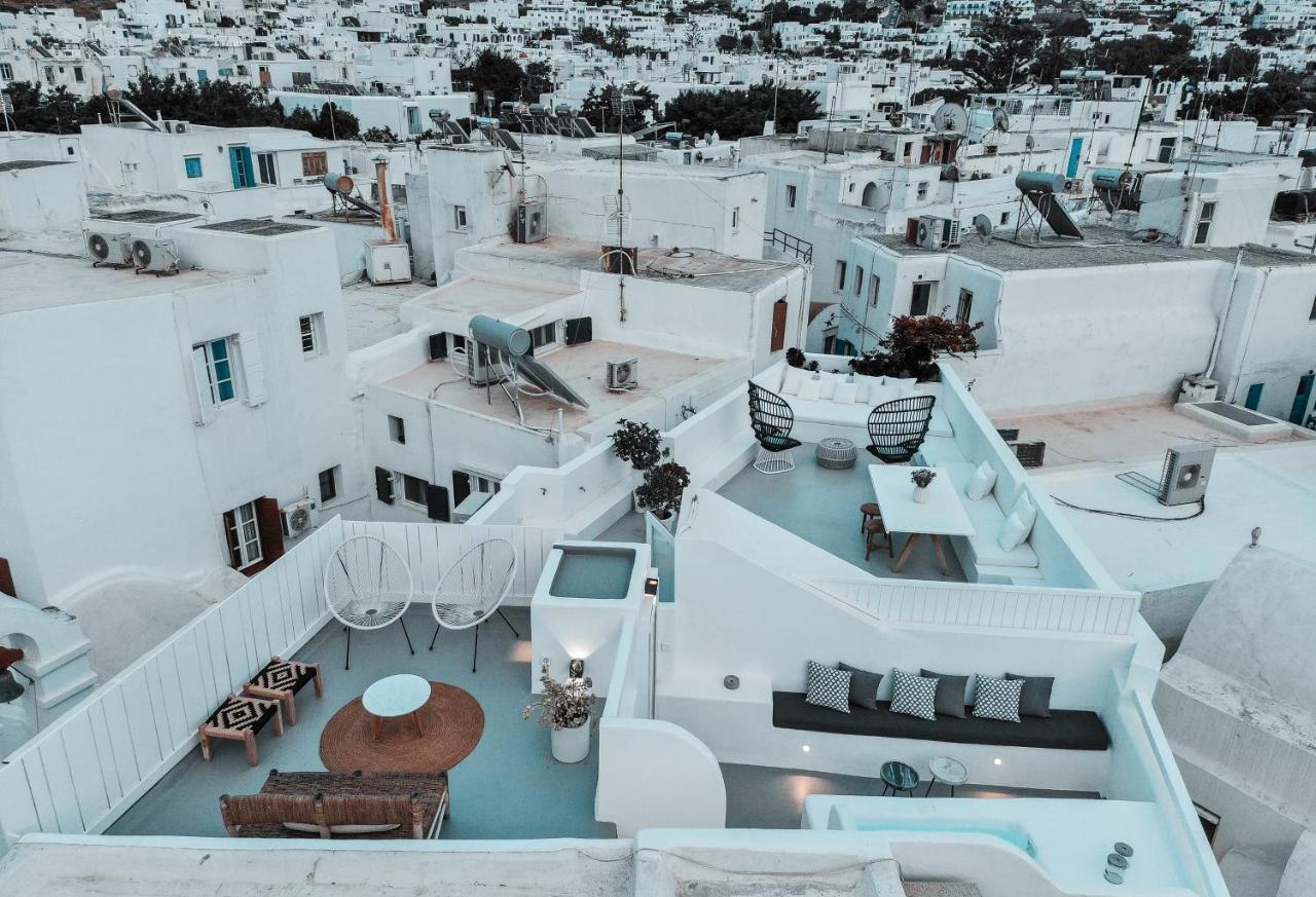 Roofs Of Chora (Adults Only) Villa Mykonos Town Ngoại thất bức ảnh